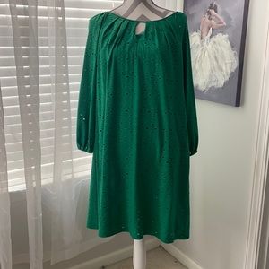 Green dress